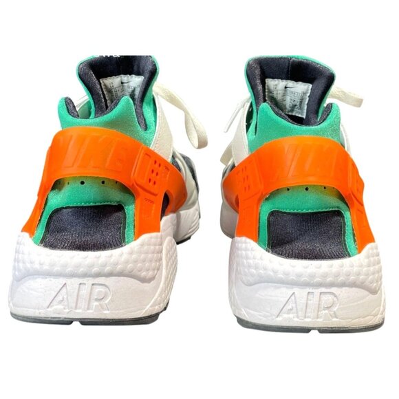 Nike Air‎ Huarache "Miami Hurricanes" Men's Sneakers Size 14 - Picture 3 of 6